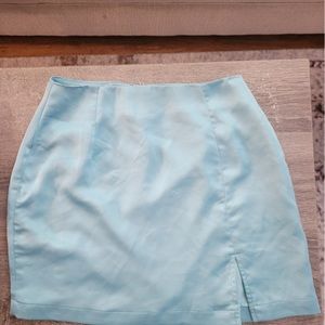 Small blue forever 21 skirt
